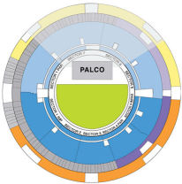 Seating inside Campo Pequeno
